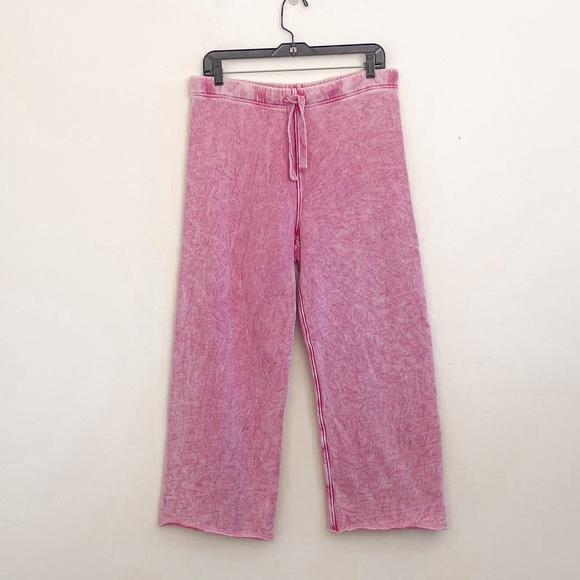Frank & Eileen Catherine Favorite Sweatpants Pink Mineral Wash S - Picture 2 of 7